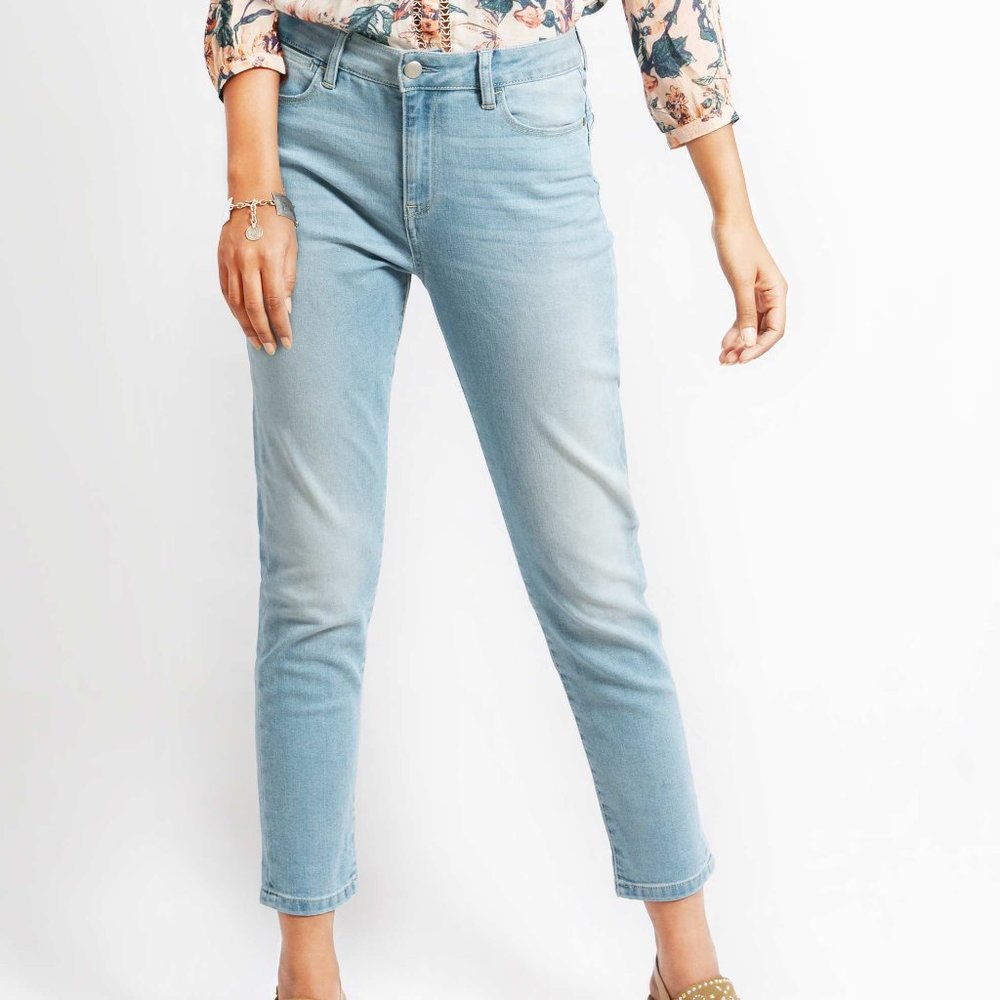 OLGYN Stretch Light Blue Denim Pant Skinny Fit